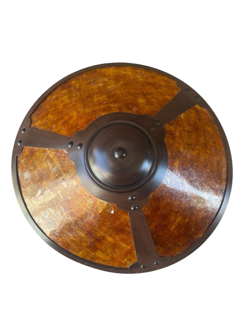 Robert Louis Tiffany Mica Mission Desk Lamp - Picture 5 of 6